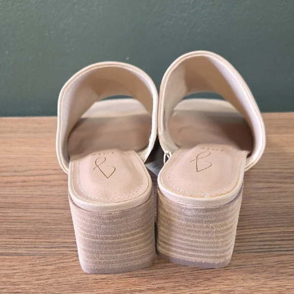 Joie Beige Women's Mules Size 8.5M - Picture 4 of 6